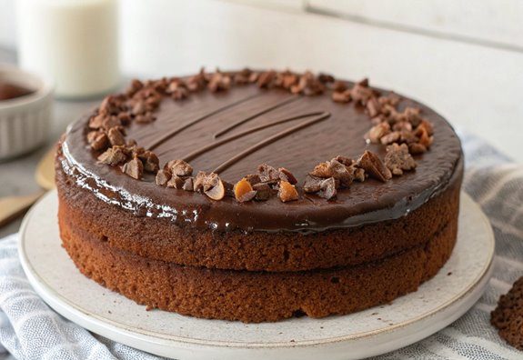 Flourless Chocolate Cake With Chocolate Ganache