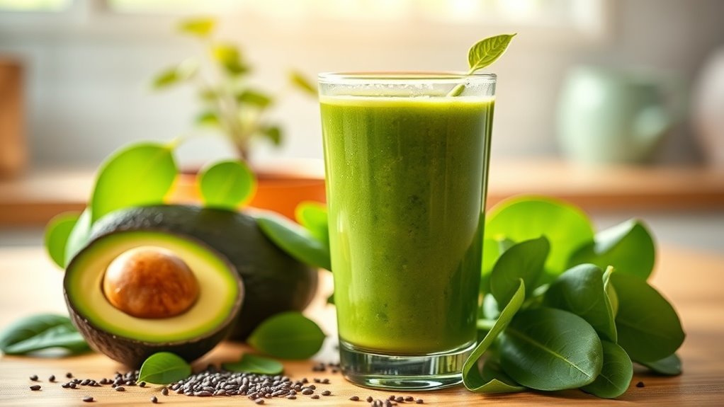 This Morning Smoothie Helps with Both Hair and Skin